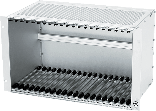 19-дюймовый блочный каркас с ручками и крышками