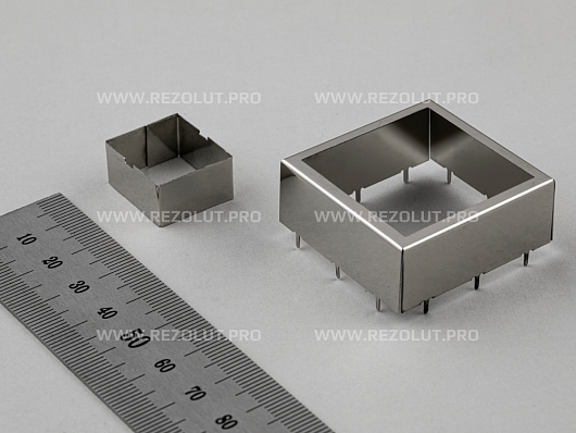 TWO-COMPONENT MOLDED RF SHIELDS